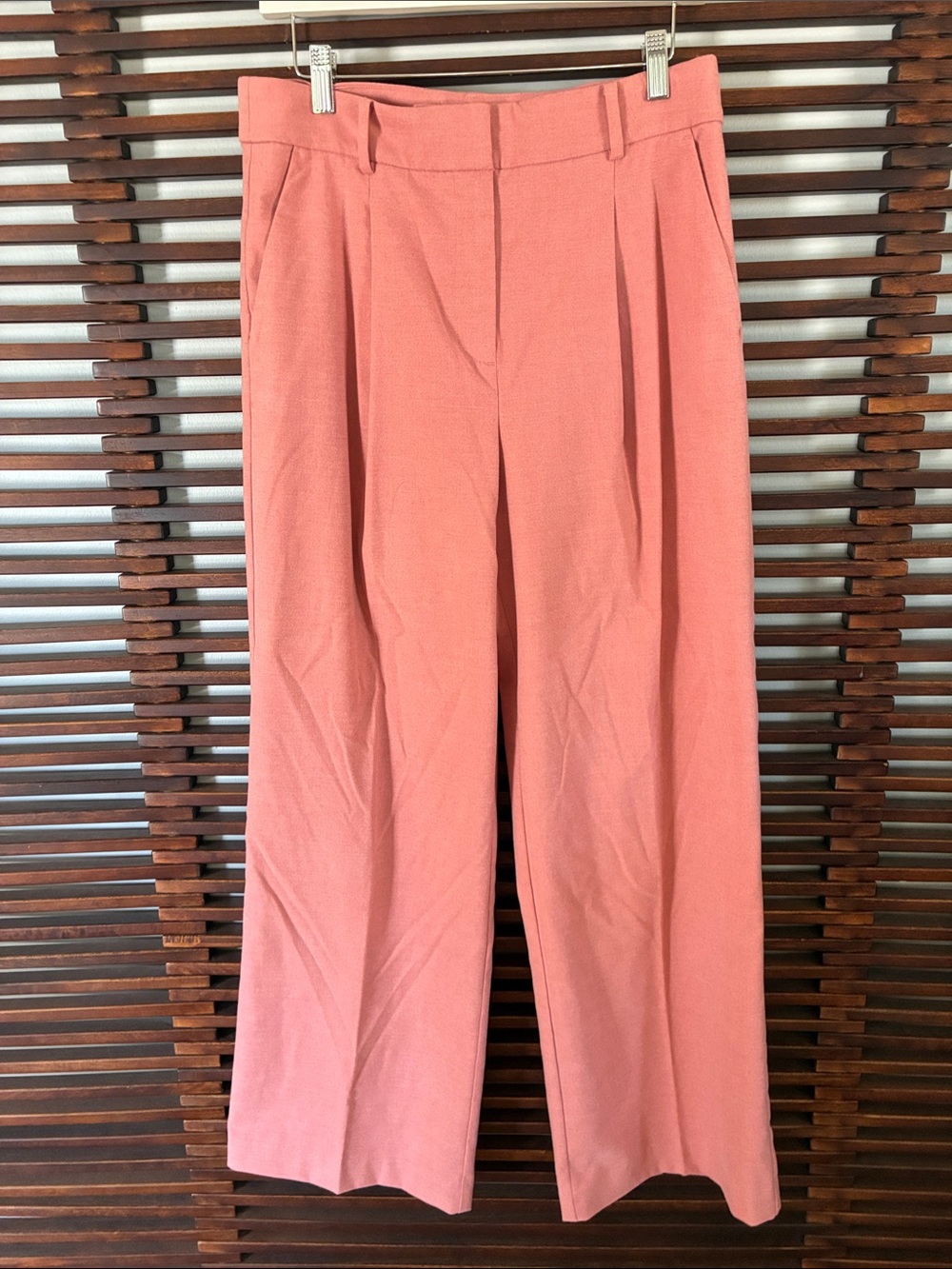 🎉NEW LISTING!🎉Loft Wide-Leg High-Rise Pants in Dusty Rose